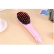 Hot sale digital LCD electric hair straightening comb brush as seen as tv professional hair straightener brush comb