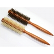 Bristle wooden round hair brush