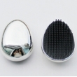 silver detangle hair brush